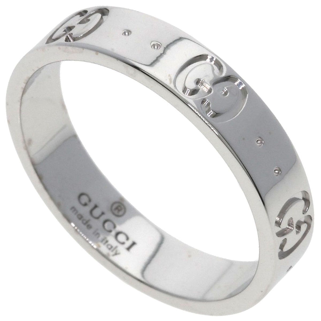 Gucci Icon Ring 18k White Gold