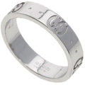 Gucci Icon Ring 18k White Gold