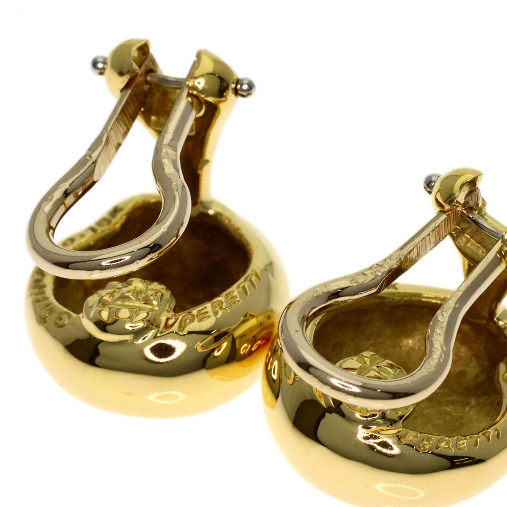 Tiffany & Co Nugget Earrings 18k Yellow Gold — view 7