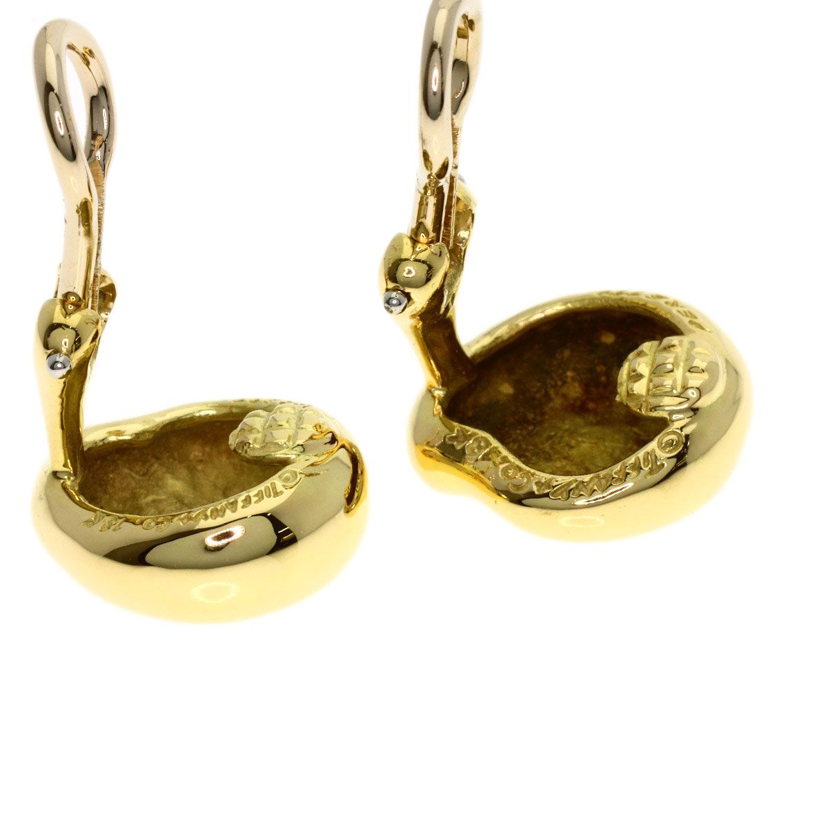 Tiffany & Co Nugget Earrings 18k Yellow Gold — view 4