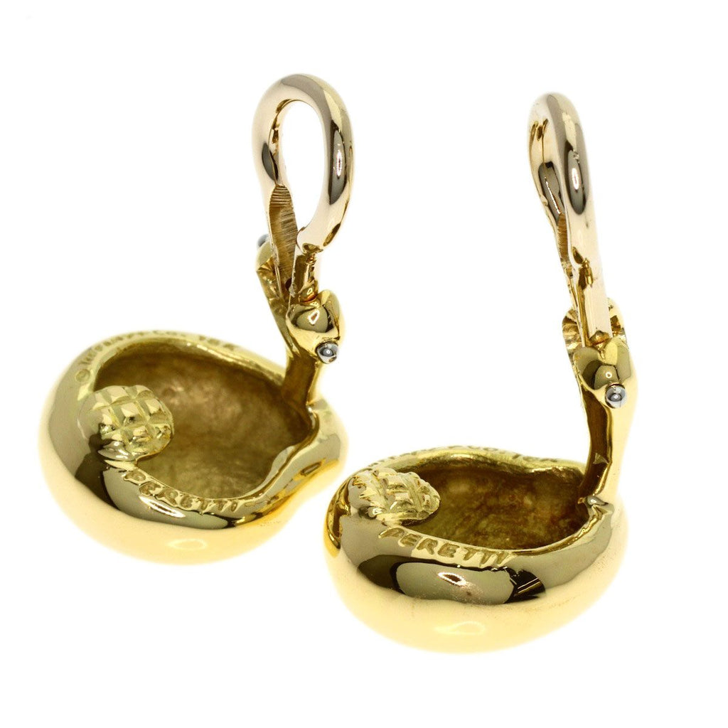 Tiffany & Co Nugget Earrings 18k Yellow Gold — view 5