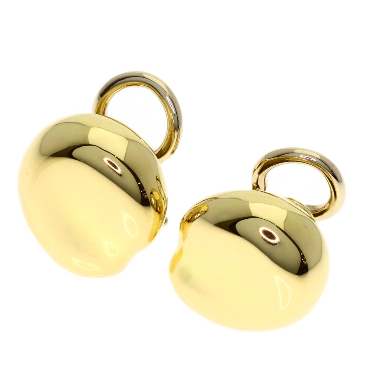 Tiffany & Co Nugget Earrings 18k Yellow Gold