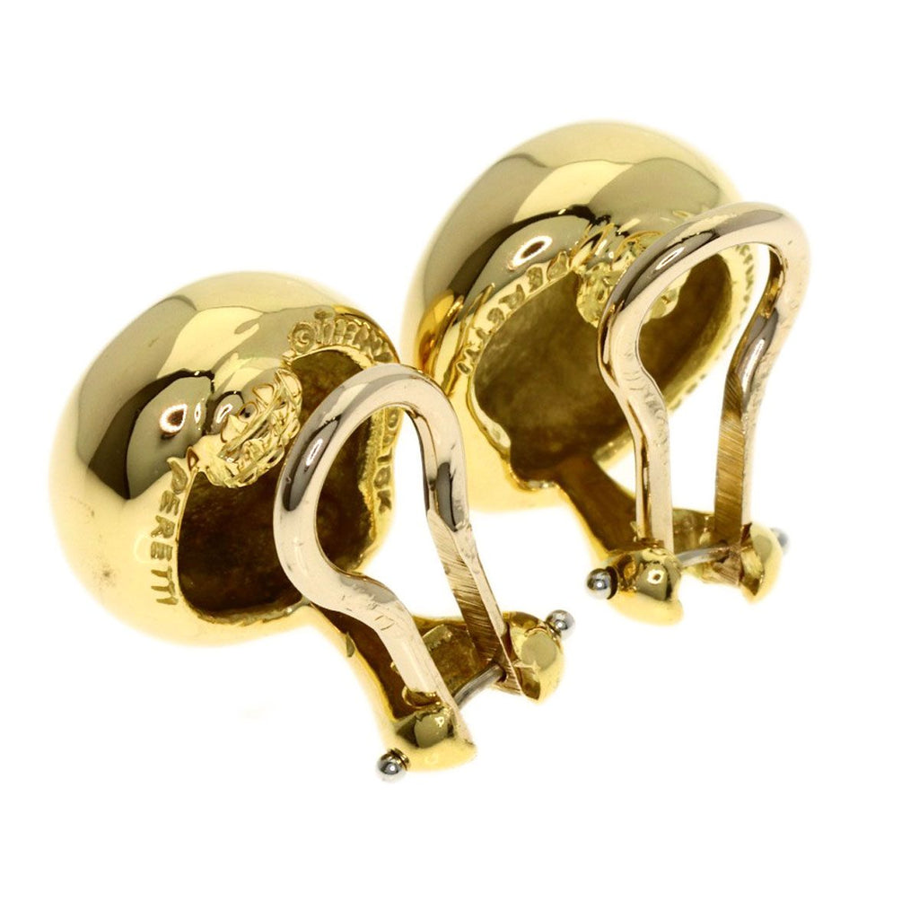 Tiffany & Co Nugget Earrings 18k Yellow Gold — view 2