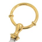 Hermes Bottle Opener Vintage Archive Yellow Gold Silver Shoulder — view 3