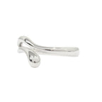 Tiffany & Co Polished Teardrop Ring Silver — view 2