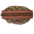 Gucci GG Canvas Bamboo Charm Pouch Beige/pink Pre Owned — view 5