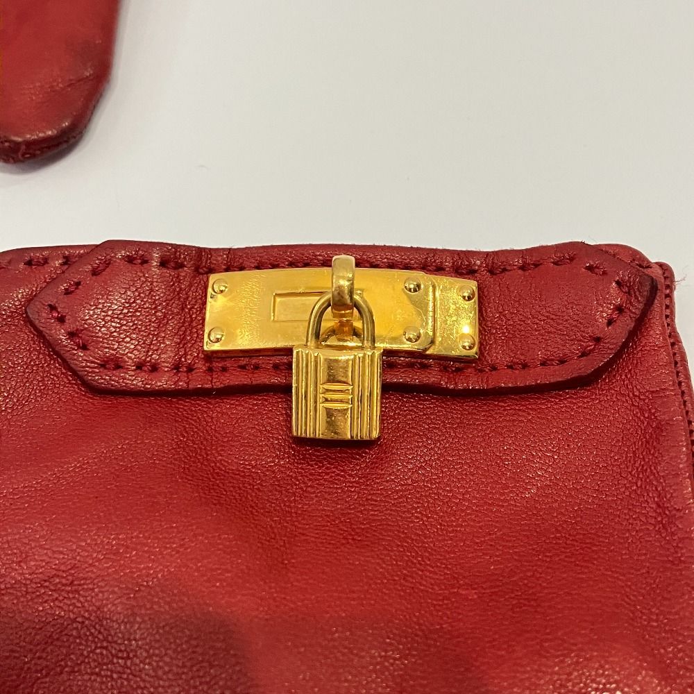 Hermes Kelly Lambskin Gloves L — view 5