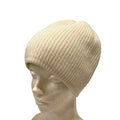 Hermes Wool Cashmere Knit Cap S Ivory Pre Owned