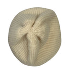 Hermes Wool Cashmere Knit Cap S Ivory Pre Owned — view 6