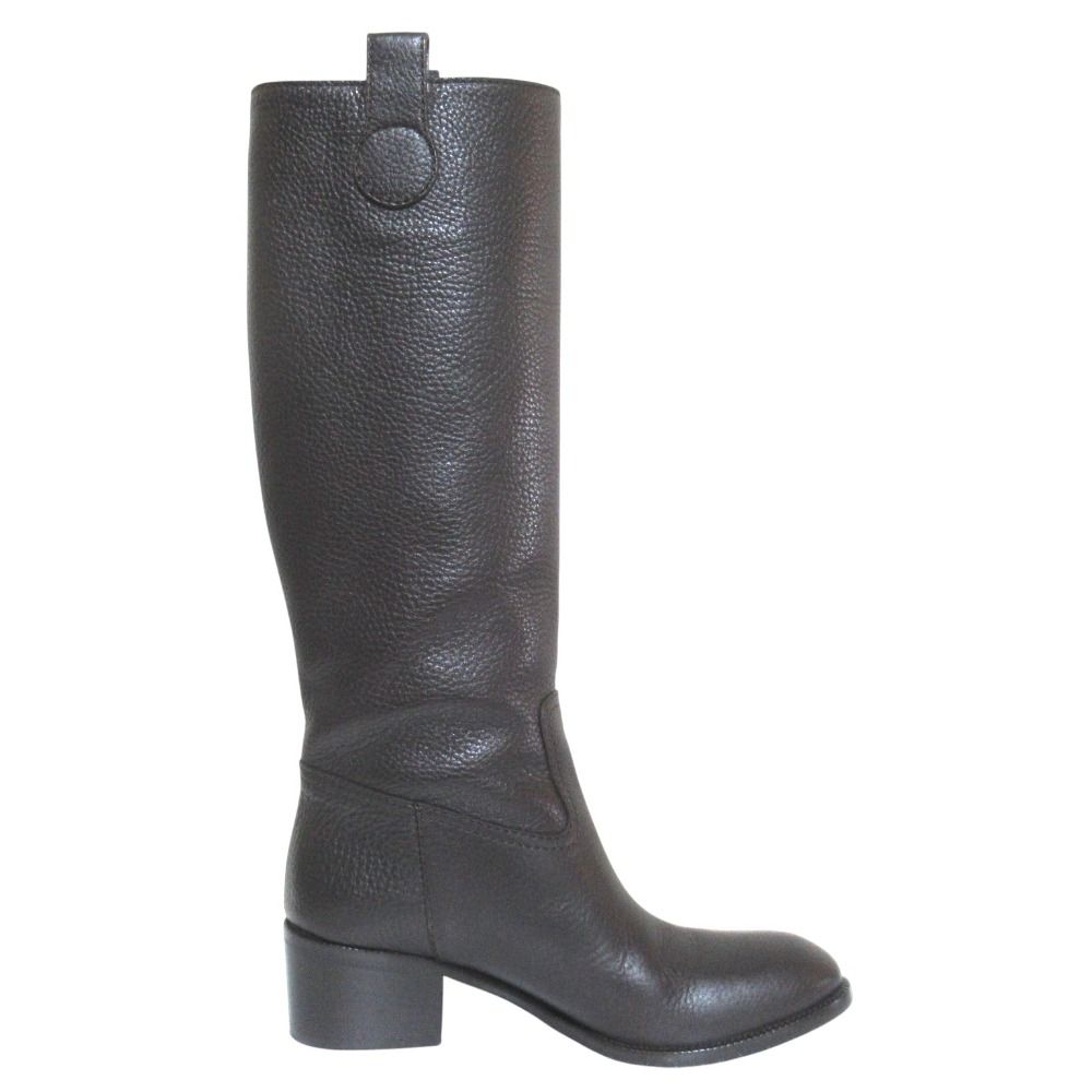 Gucci Sully Cles the Long Boots 35.5 Dark Brown Pre Owned — view 3