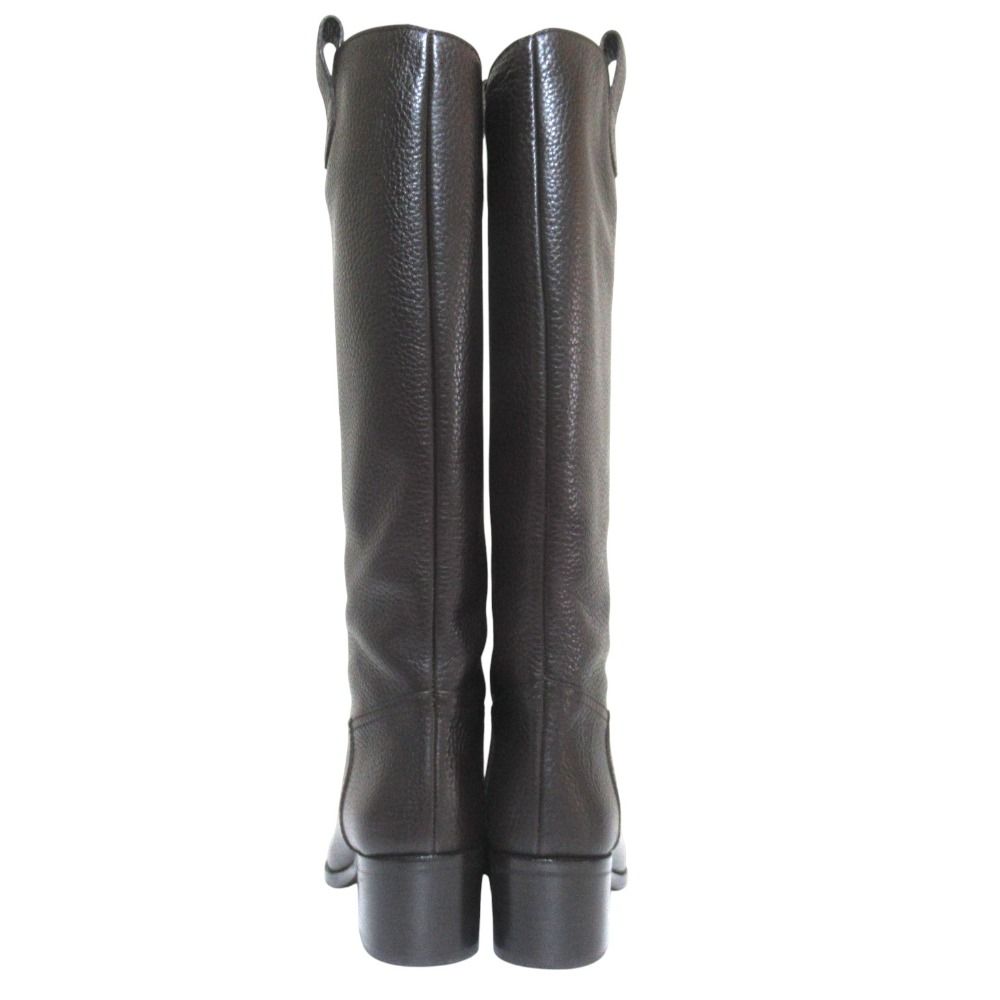 Gucci Sully Cles the Long Boots 35.5 Dark Brown Pre Owned — view 4