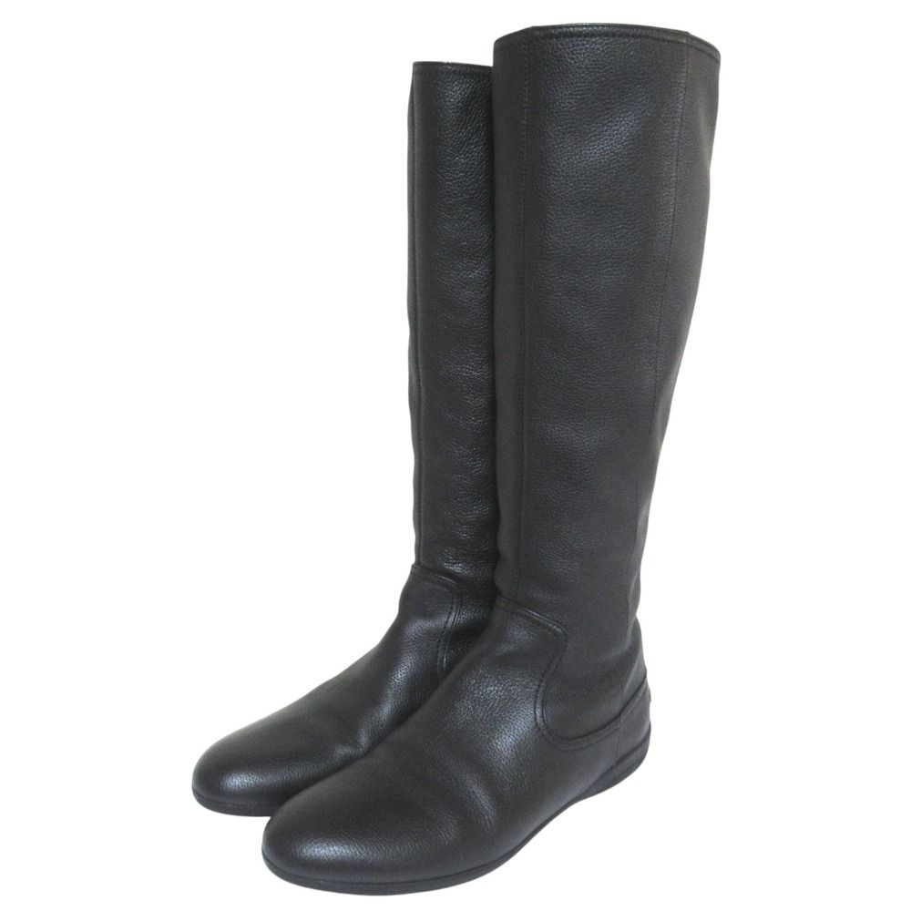 Gucci Sully D'cles the Back Zip Long Boots Black