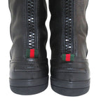 Gucci Sully D'cles the Back Zip Long Boots Black — view 5