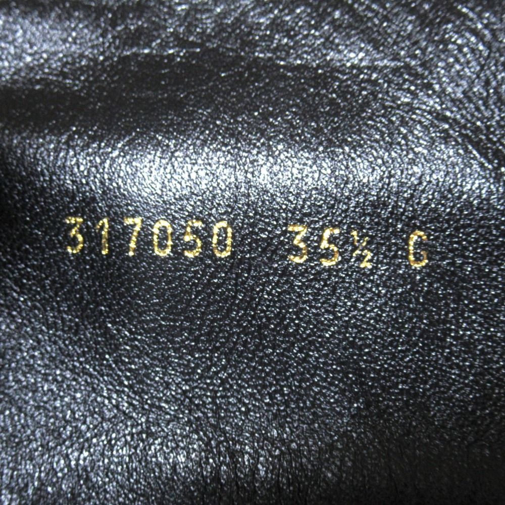 Gucci Sully D'cles the Back Zip Long Boots Black — view 8
