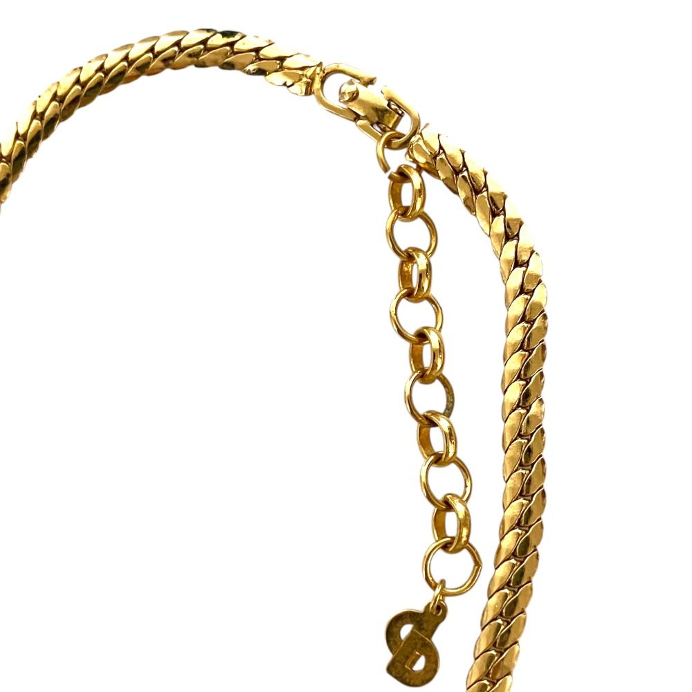 Dior Vintage Rhinestone Necklace Pre Owned — view 6