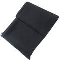 Gucci GG Jacquard Fringe Shawl Black Pre Owned Scarf