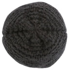 Chanel CC Logo Bicolor Cashmere Knit Beanie Black White Pre Owned — view 5