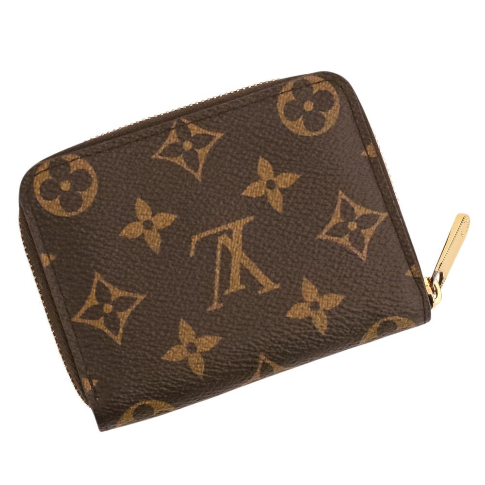 Louis Vuitton Monogram Zippy Coin Purse Wallet Brown / Pre Owned — view 2