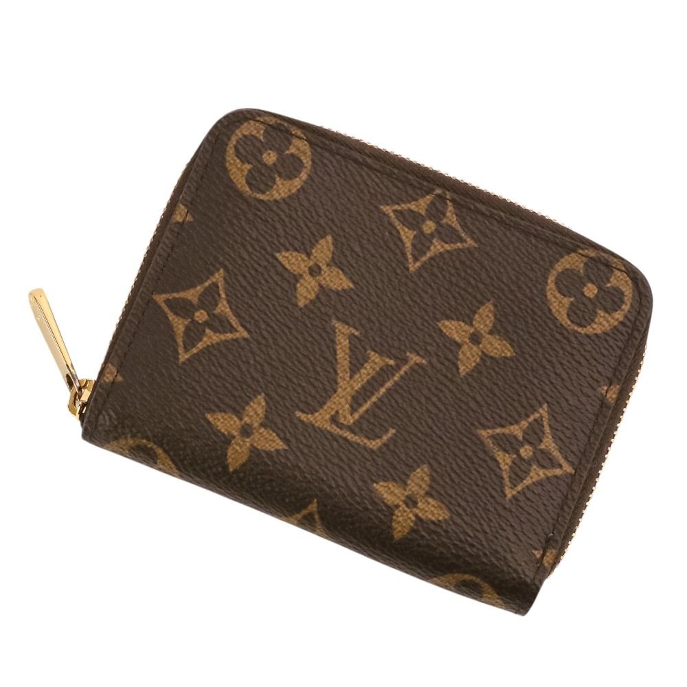 Louis Vuitton Monogram Zippy Coin Purse Wallet Brown / Pre Owned