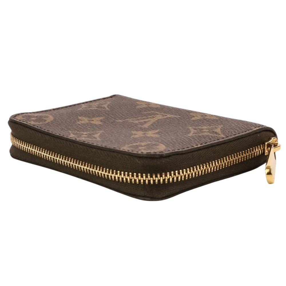 Louis Vuitton Monogram Zippy Coin Purse Wallet Brown / Pre Owned — view 3