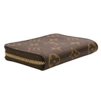 Louis Vuitton Monogram Zippy Coin Purse Wallet Brown / Pre Owned — view 4