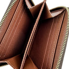 Louis Vuitton Monogram Zippy Coin Purse Wallet Brown / Pre Owned — view 7