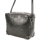 Gucci GG Embossed Soft Trunk Shoulder Bag Black / Pre Owned — view 4