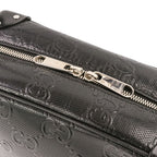 Gucci GG Embossed Soft Trunk Shoulder Bag Black / Pre Owned — view 8
