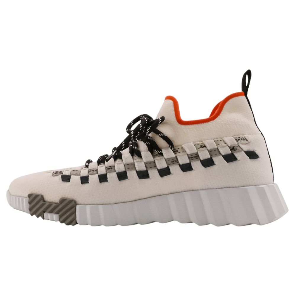 Hermes Flex Mesh Sneakers 35 White — view 4