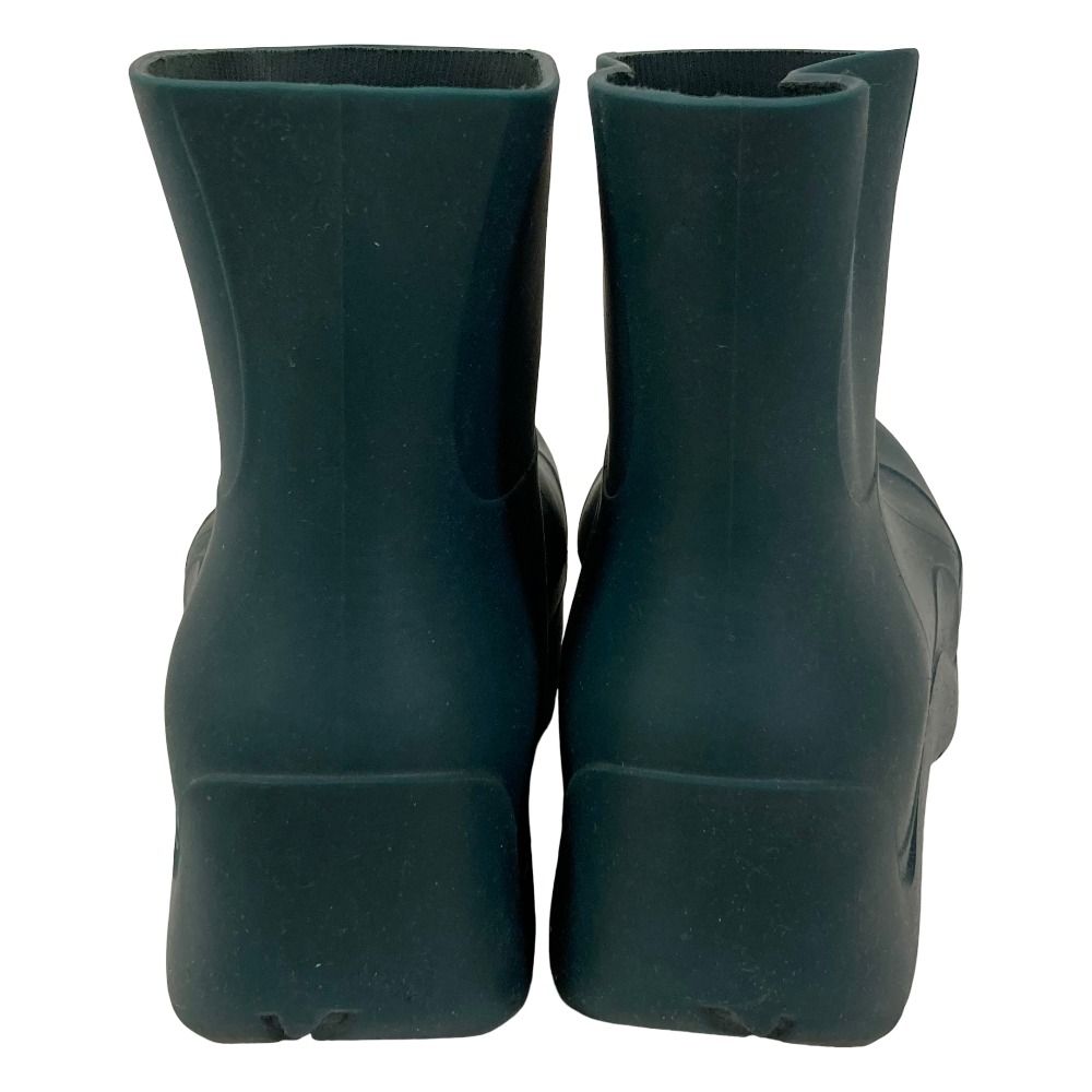 Bottega Veneta Paddle Short Boots 36 Dark Green Pre Owned — view 5