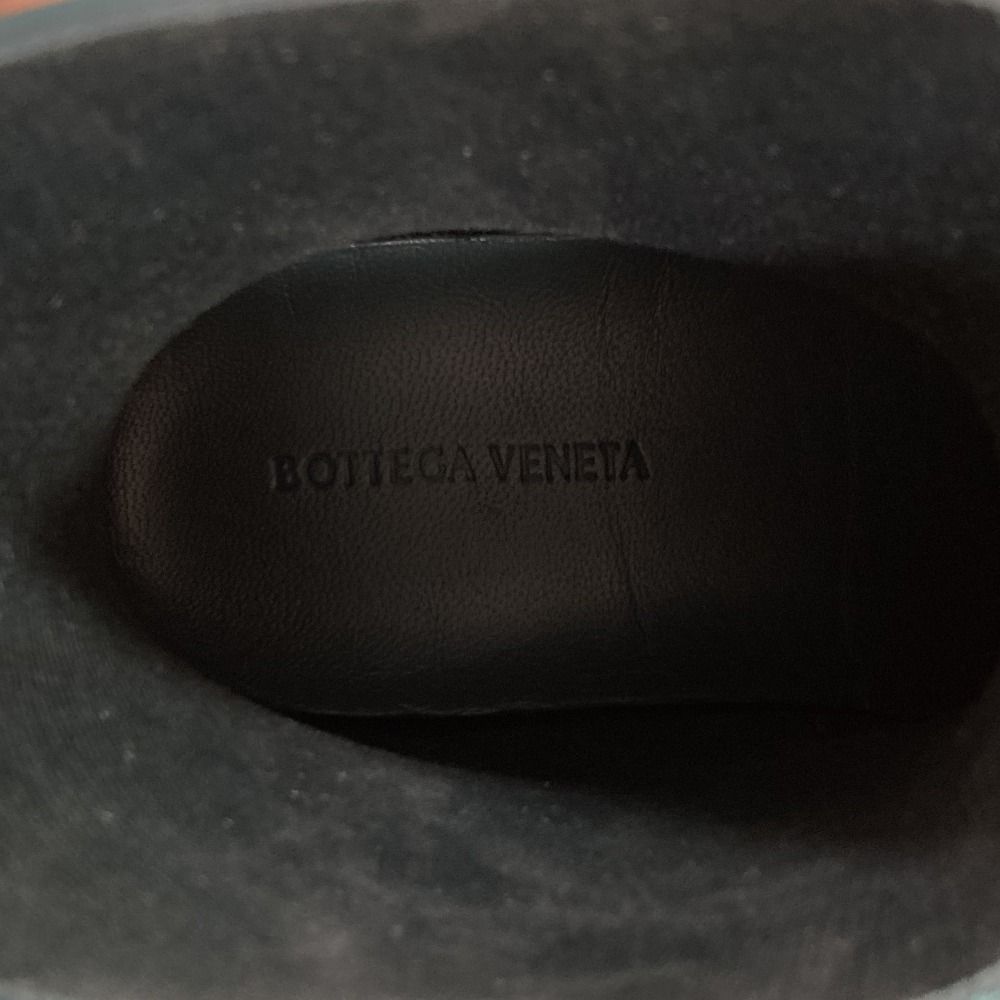 Bottega Veneta Paddle Short Boots 36 Dark Green Pre Owned — view 7