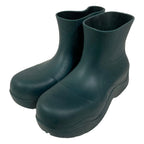 Bottega Veneta Paddle Short Boots 36 Dark Green Pre Owned