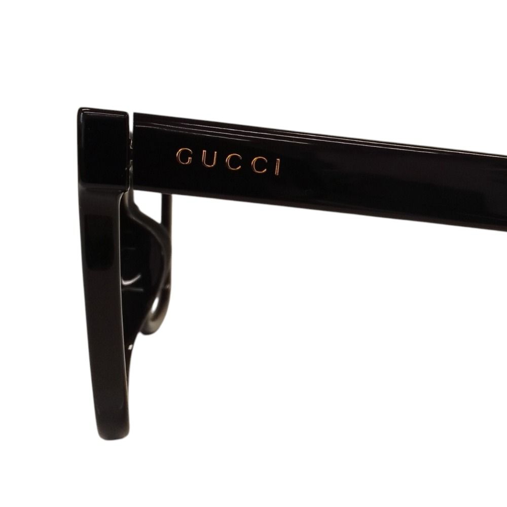 Gucci Sunglasses Square 56 Black / Pre Owned Eyewear — view 7
