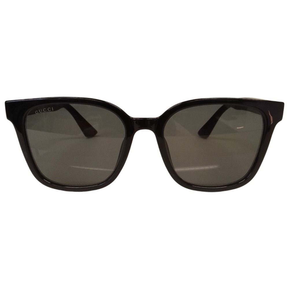 Gucci Sunglasses Square 56 Black / Pre Owned Eyewear
