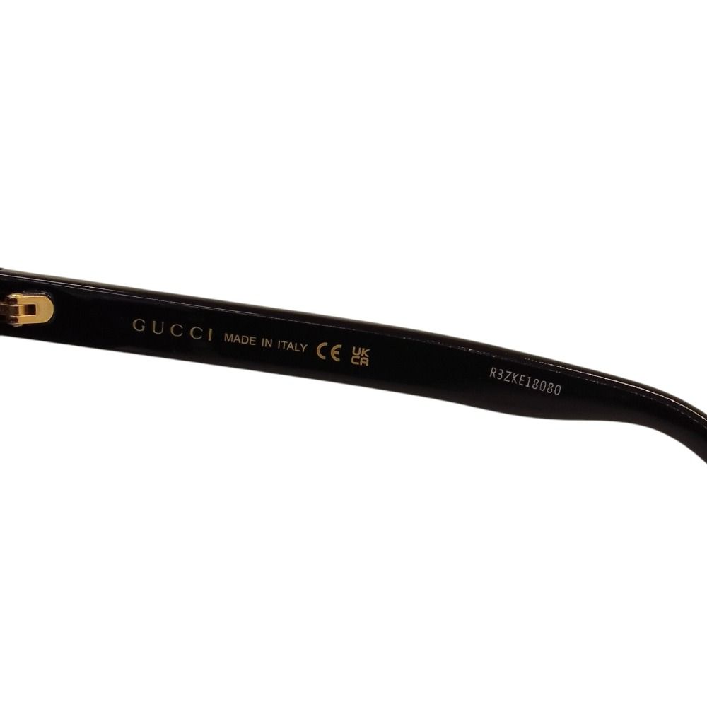 Gucci Sunglasses Square 56 Black / Pre Owned Eyewear — view 8
