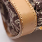 Dior Tote Trotter Beige Brown Canvas Leather — view 5