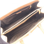Dior Tote Trotter Beige Brown Canvas Leather — view 3