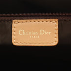 Dior Tote Trotter Beige Brown Canvas Leather — view 4