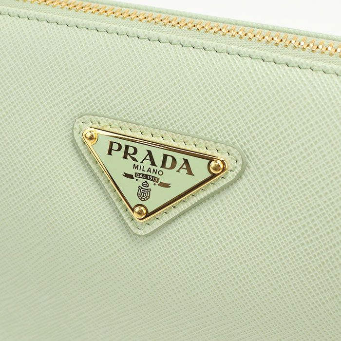 Prada Triangle 2-Way Shoulder Bag Leather — view 4