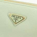 Prada Triangle 2-Way Shoulder Bag Leather — view 4