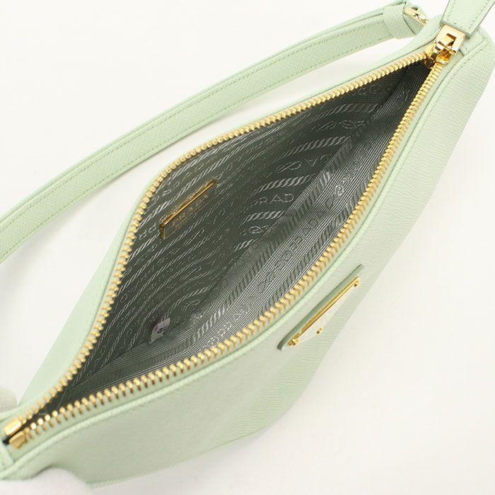 Prada Triangle 2-Way Shoulder Bag Leather — view 3