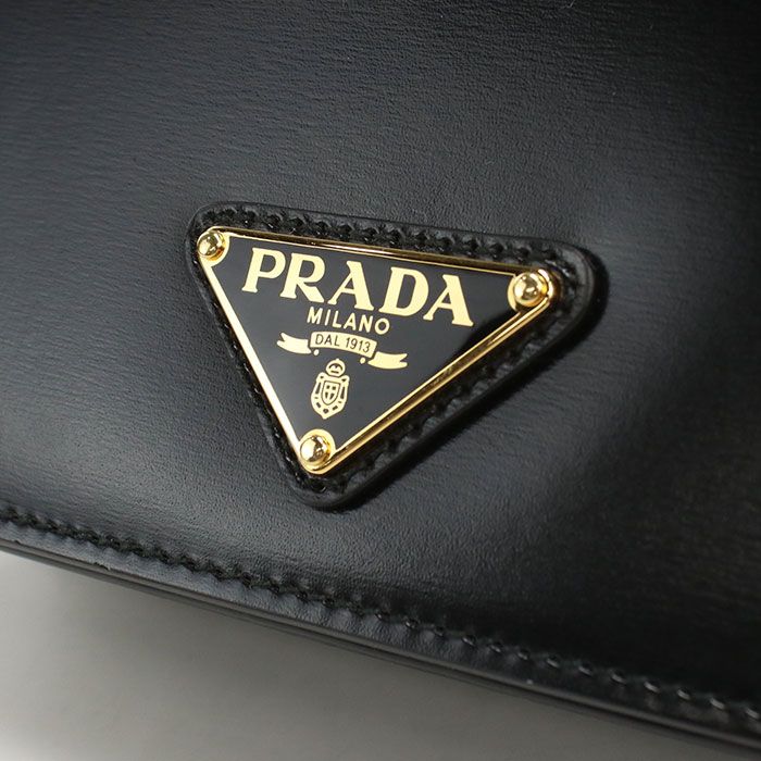 Prada Chain Shoulder Bag Calf — view 5
