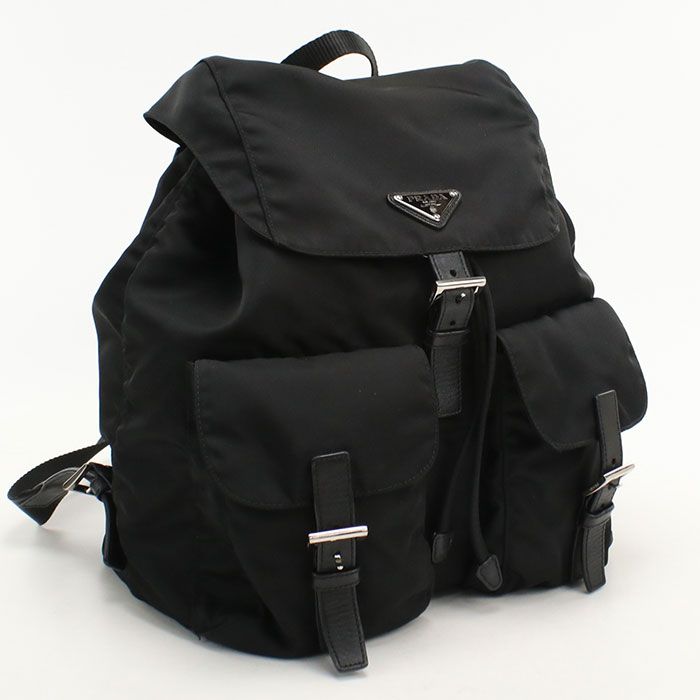 Prada Backpack Nylon Black