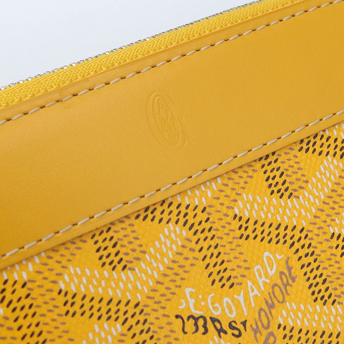 Goyard Matignon PM Wallet Coin Purse in Canvas — view 7
