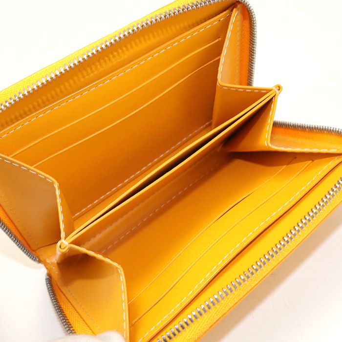 Goyard Matignon PM Wallet Coin Purse in Canvas — view 3