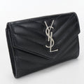 Saint Laurent Small Envelope Wallet Monogram Bifold Calf