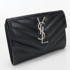 Saint Laurent Small Envelope Wallet Monogram Bifold Calf