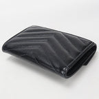 Saint Laurent Small Envelope Wallet Monogram Bifold Calf — view 2
