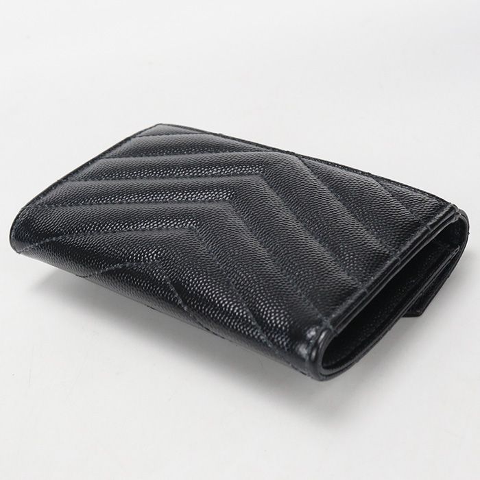 Saint Laurent Small Envelope Wallet Monogram Bifold Calf — view 2
