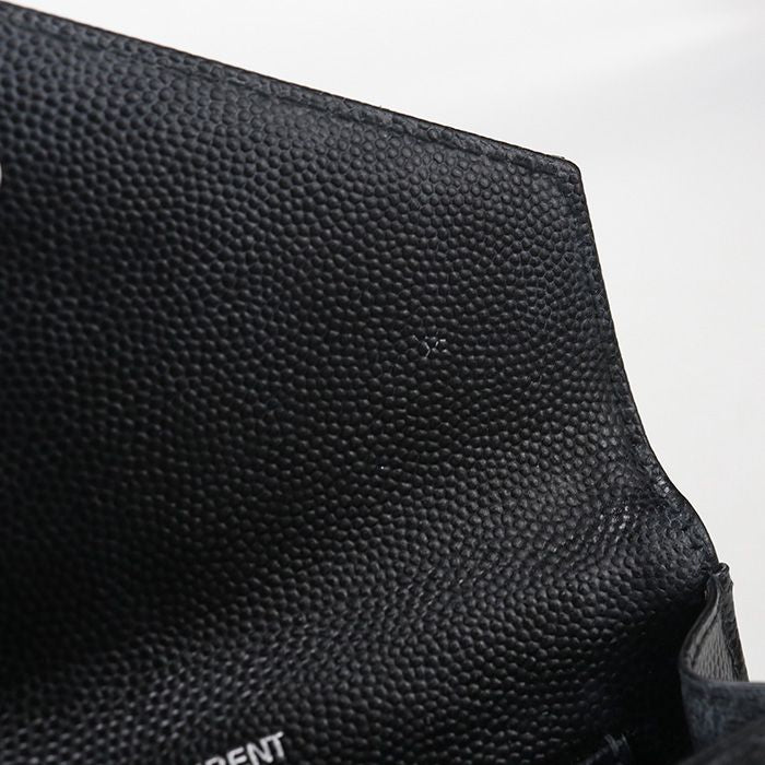 Saint Laurent Small Envelope Wallet Monogram Bifold Calf — view 5